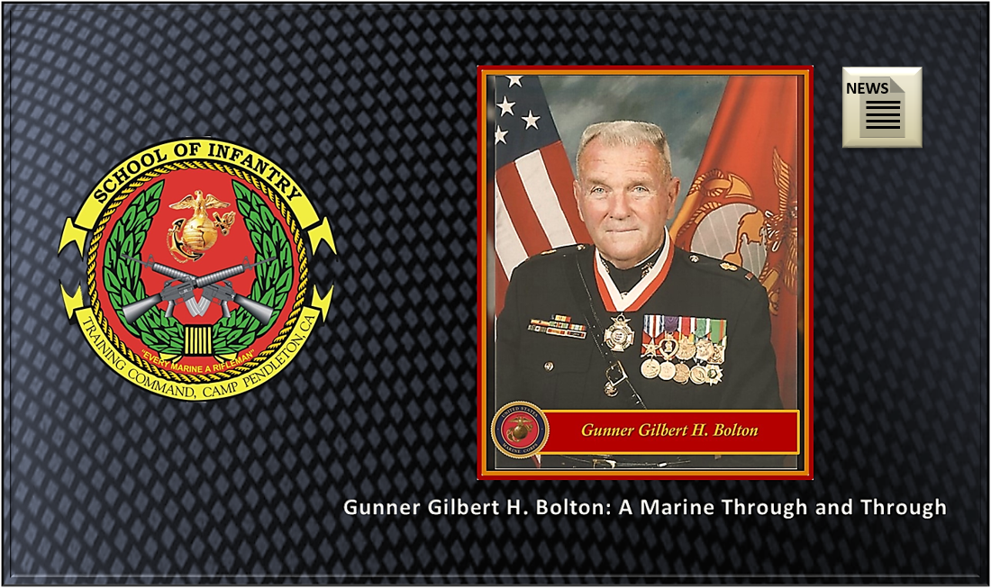 Gunner Gilbert H. Bolton: A Marine Through and Through